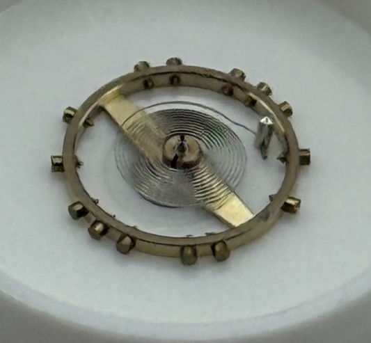 Lorsa 14, 200, 514 Balance Wheel Complete And Spring 363 M Watch Movement Parts 