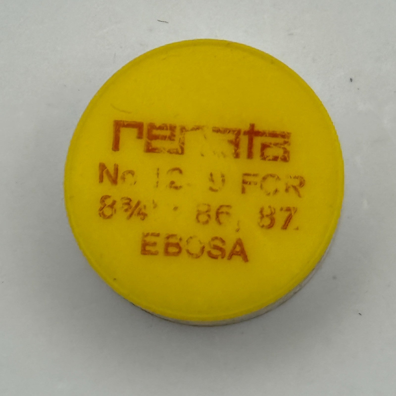 Ebosa 86 87 Balance Wheel Complete And Spring 8¾’’’  1249 Watch Movement Parts