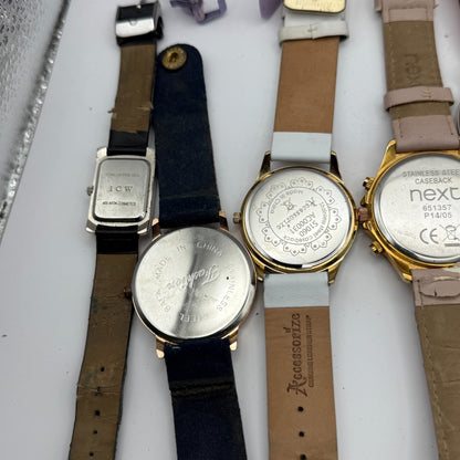 Bundle Of 15 Quartz Watches Job Lot Modern / Vintage Untested Parts / Repair