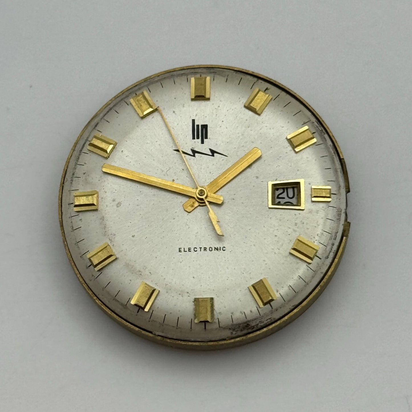 30.7mm Mens Lip Electronic French 13 Jewels Watch Movement PARTS REPAIR SPARES