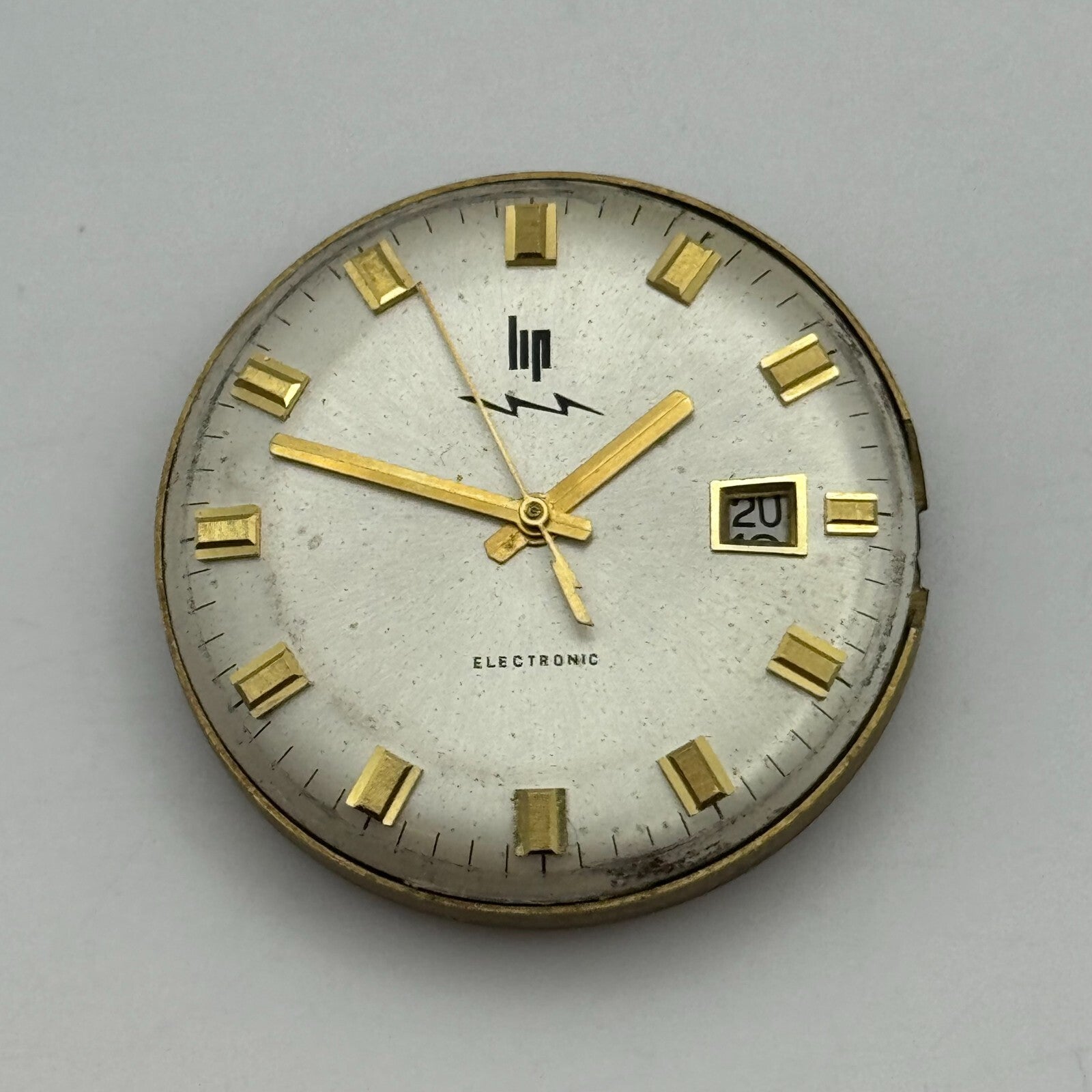 30.7mm Mens Lip Electronic French 13 Jewels Watch Movement PARTS REPAIR SPARES