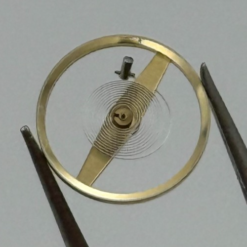 ST 1800 1805 Balance Wheel Complete And Spring 1509 M Watch Movement Parts NOS