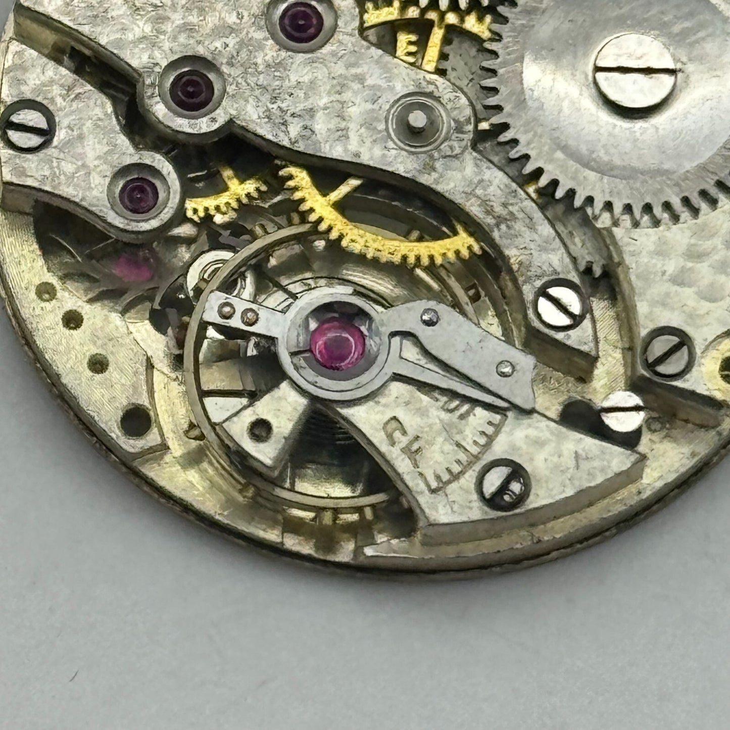 27mm Mens AS 554 Rare Swiss Trench Watch Manual Wind Movement PARTS REPAIR