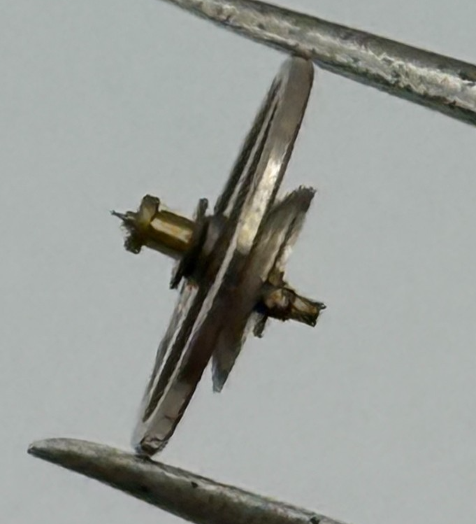 EB 1226 Balance Wheel Complete And Spring  8¾’’’ Special Watch Movement Parts 