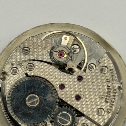 FHF ST 96 Watch Movement Astral Manual Wind Vintage Swiss Parts Repair 25.6mm
