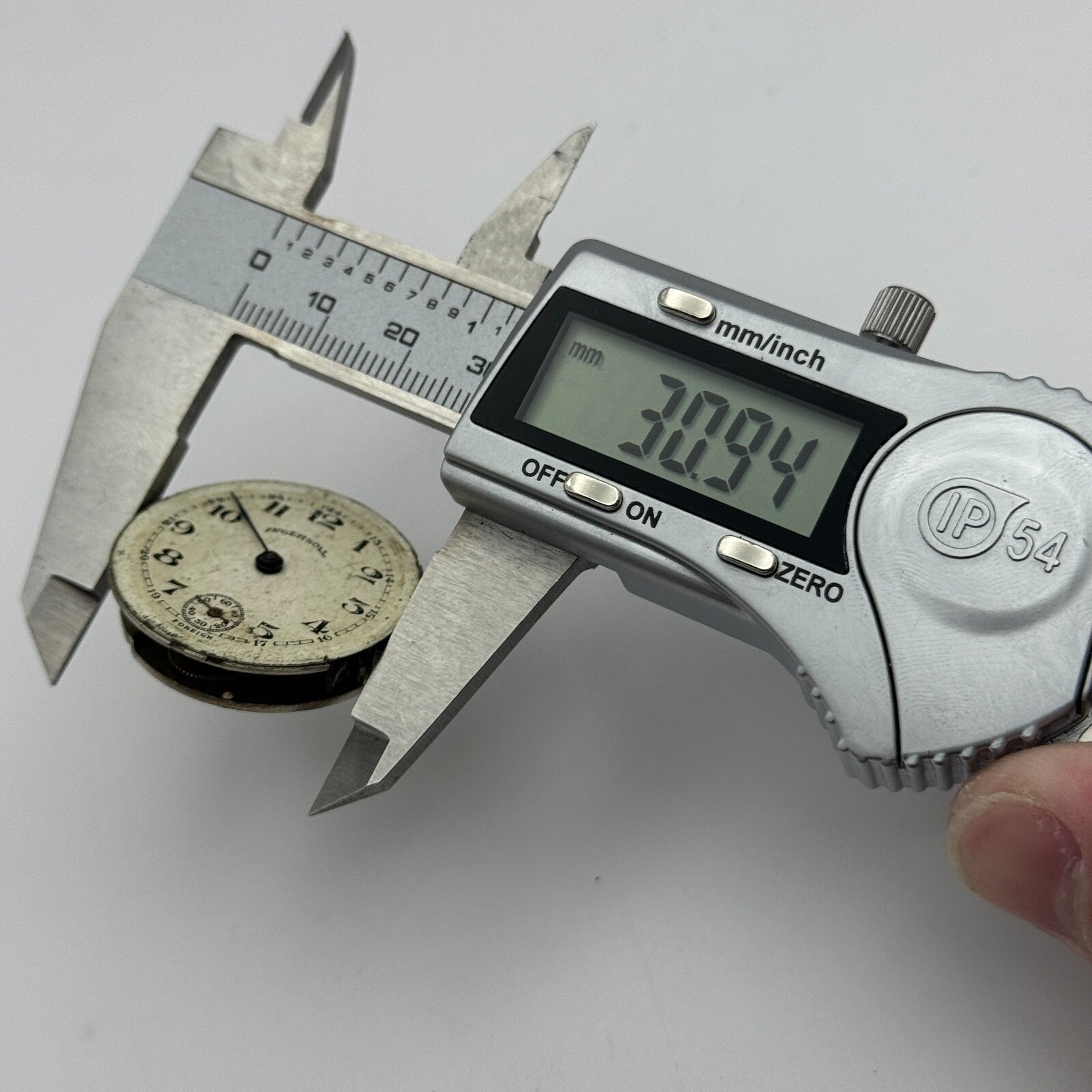 31mm Men's Ingersoll Sub Seconds Foreign Manual Wind Swiss Watch Movement PARTS