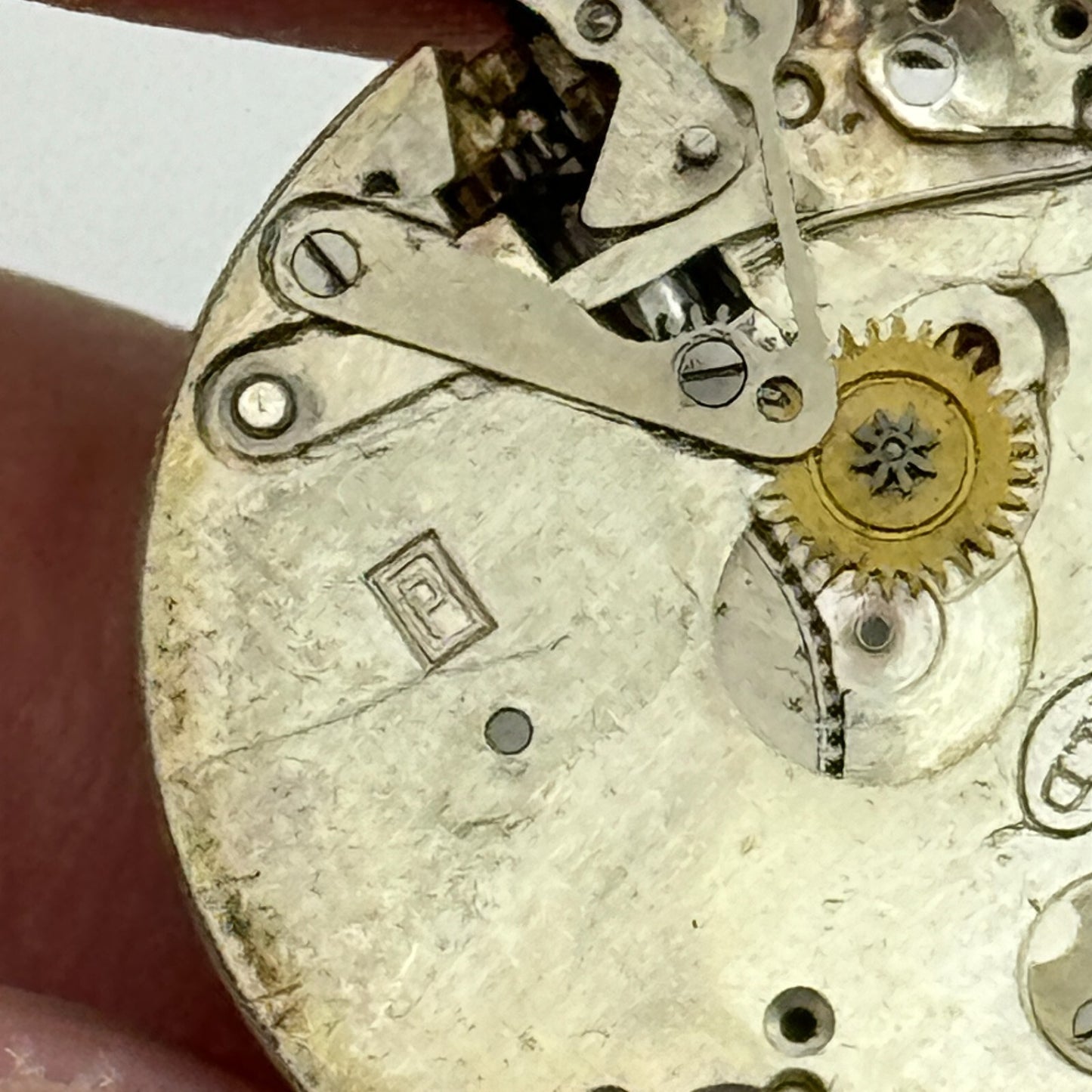 22mm Peseux Rotary 6/240 Swiss 15 Jewels Manual Wind Watch Movement PARTS SPARES