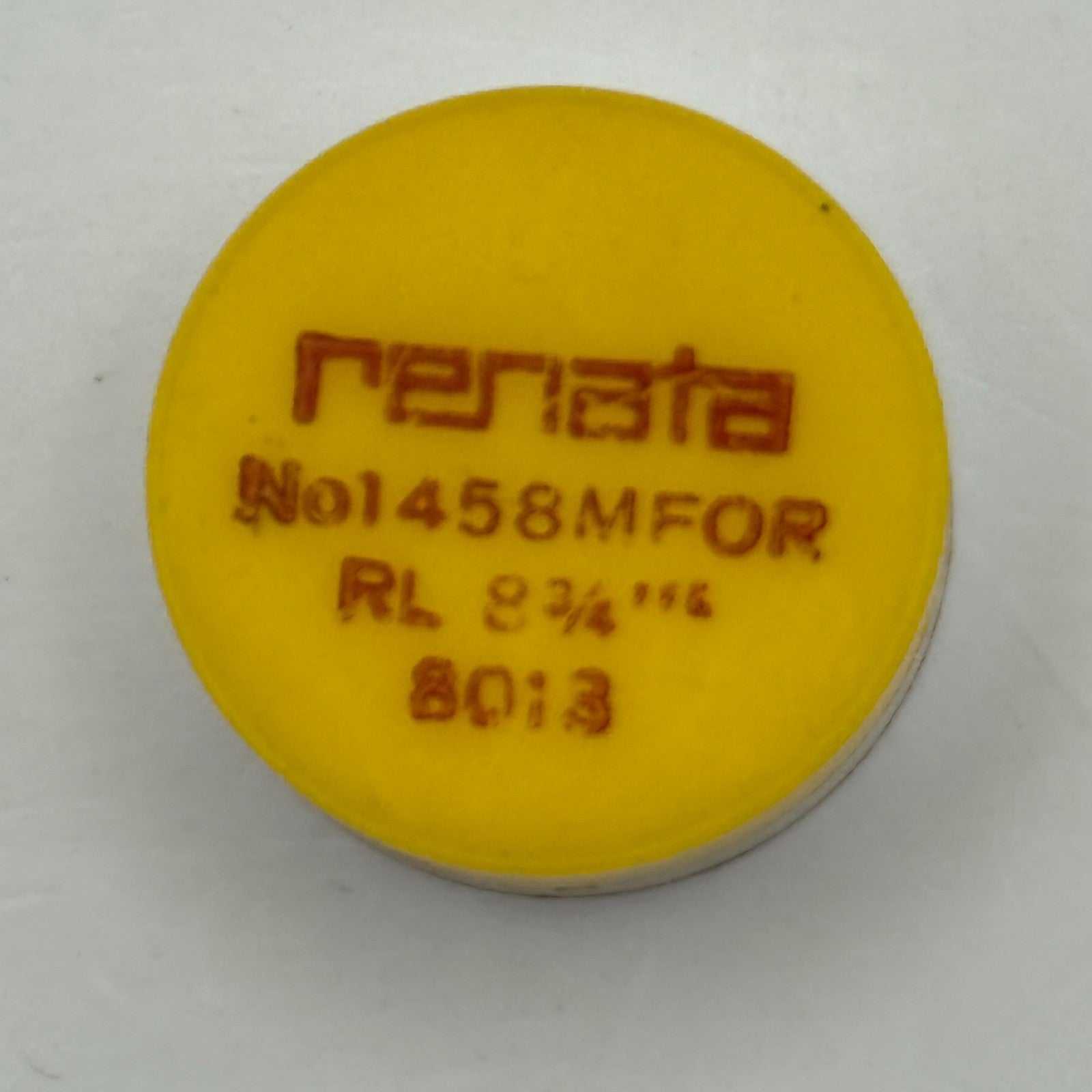 RL 8013 Balance Wheel Complete And Spring  8¾’’’ 1458 M Watch Movement Parts NOS