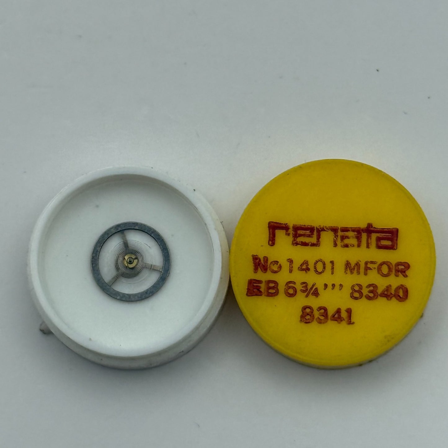 EB 8340 8341 Balance Wheel Complete And Spring 6¾’’’ Inca 1401 M Watch Movement