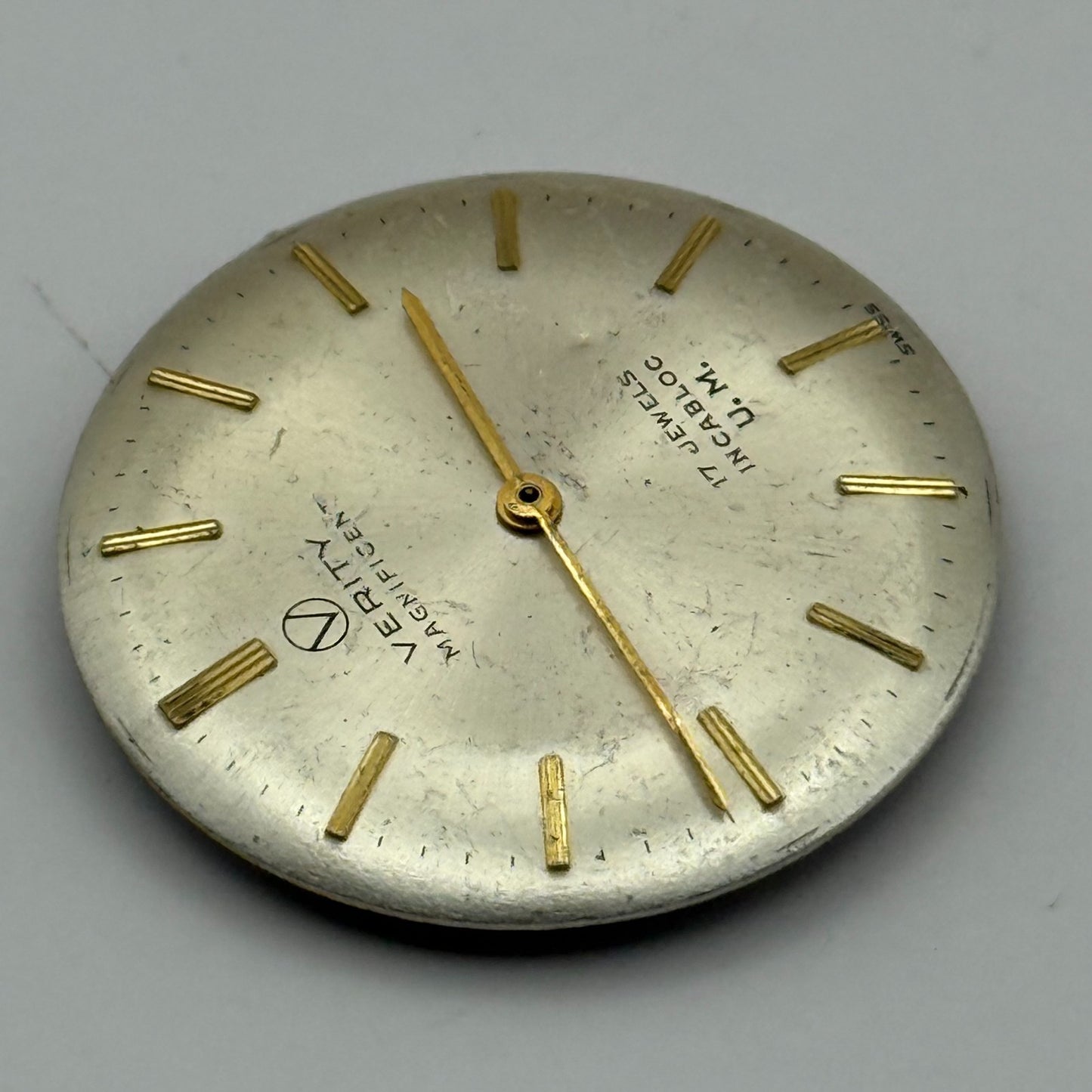 FHF 72 Watch Movement Verity Magnificent Manual Wind Vintage Parts Repair 25.9mm