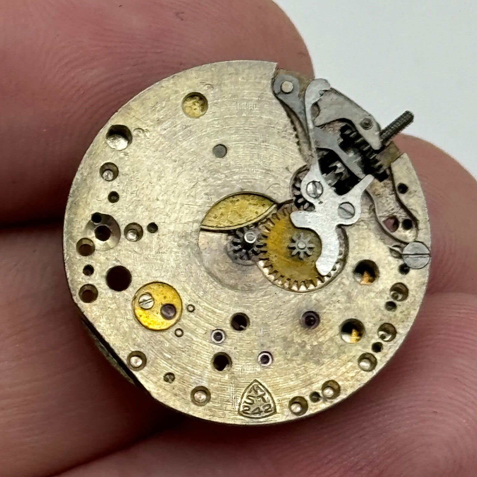 23.6mm Roamer MST 242 Manual Wind 15 Jewels Swiss Watch Movement PARTS SPARES