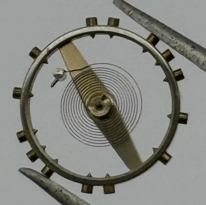 AS 1215 Balance Complete 10 1/2''' Inca Renata 1531 M Watch Movement Parts NOS