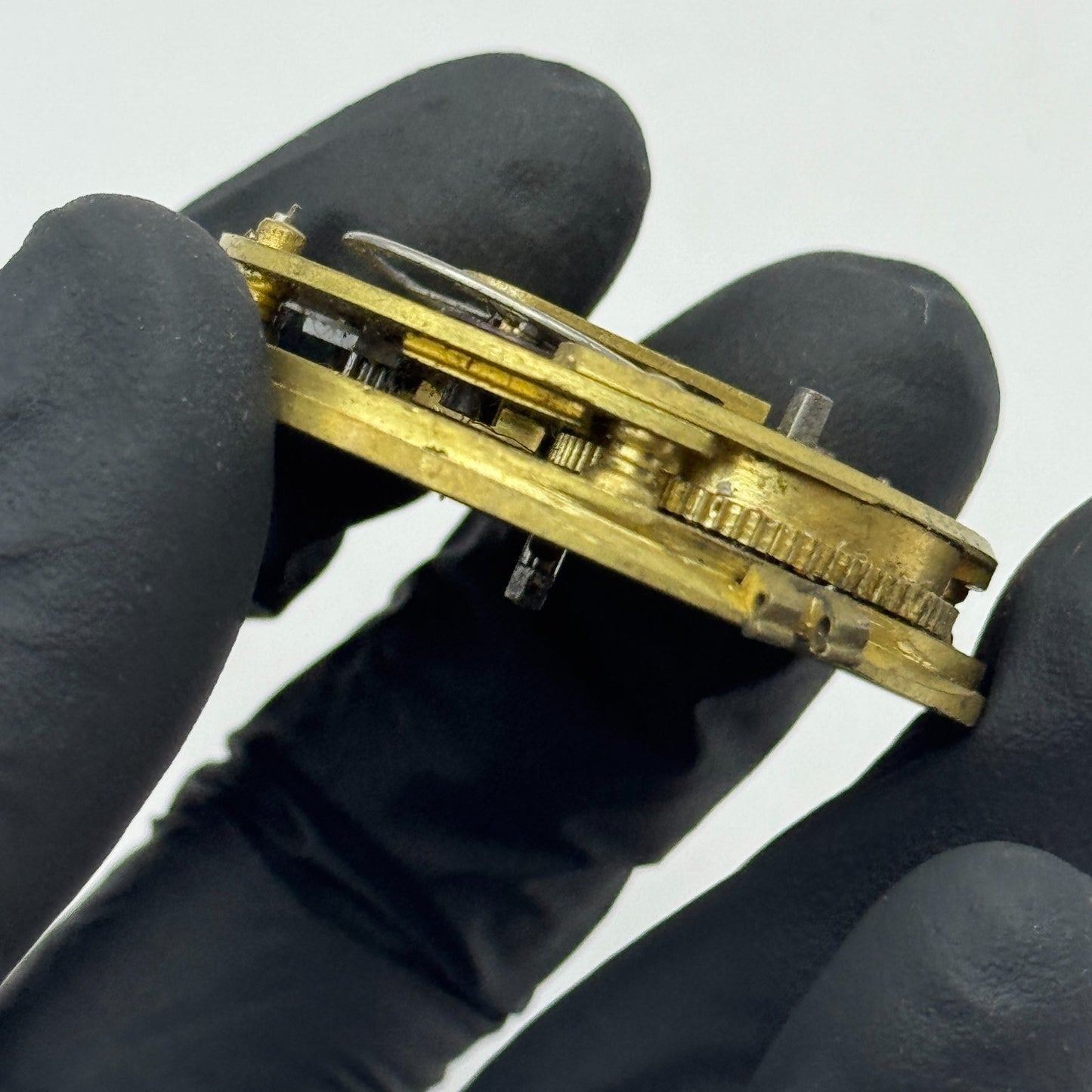 Fusee Pocket Watch Movement Antique English Key Wound Parts Repair Spares 45.9mm