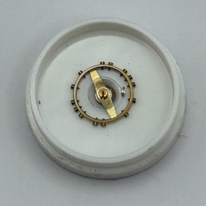 FEF 270 Balance Wheel Complete And Spring  5¼’’’  173 M Watch Movement Parts NOS