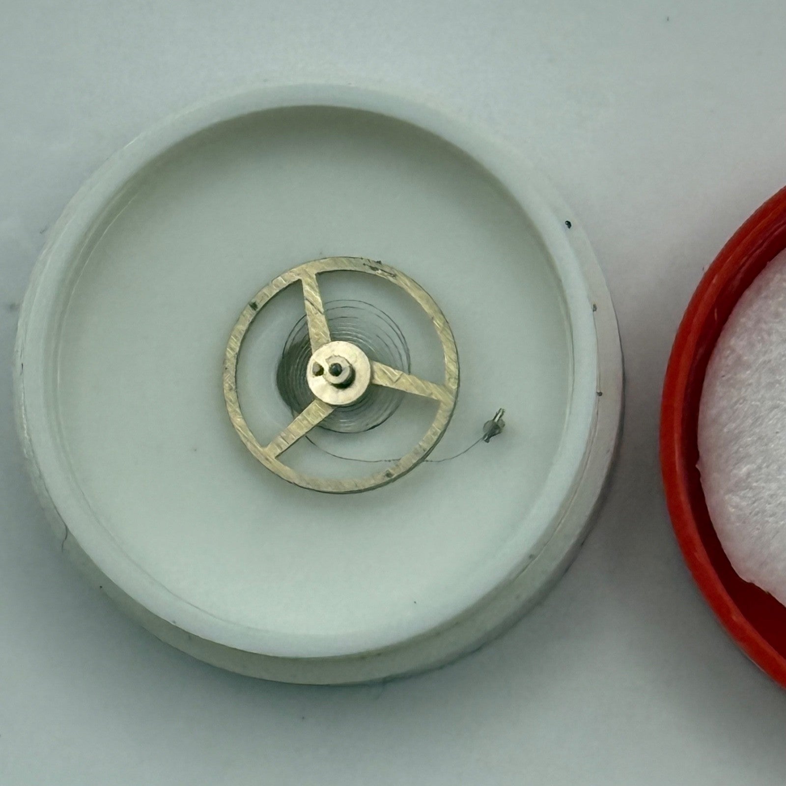 ST 69-2 Balance Complete Ord. + Inca Renata 1509 M Watch Movement Parts Vintage