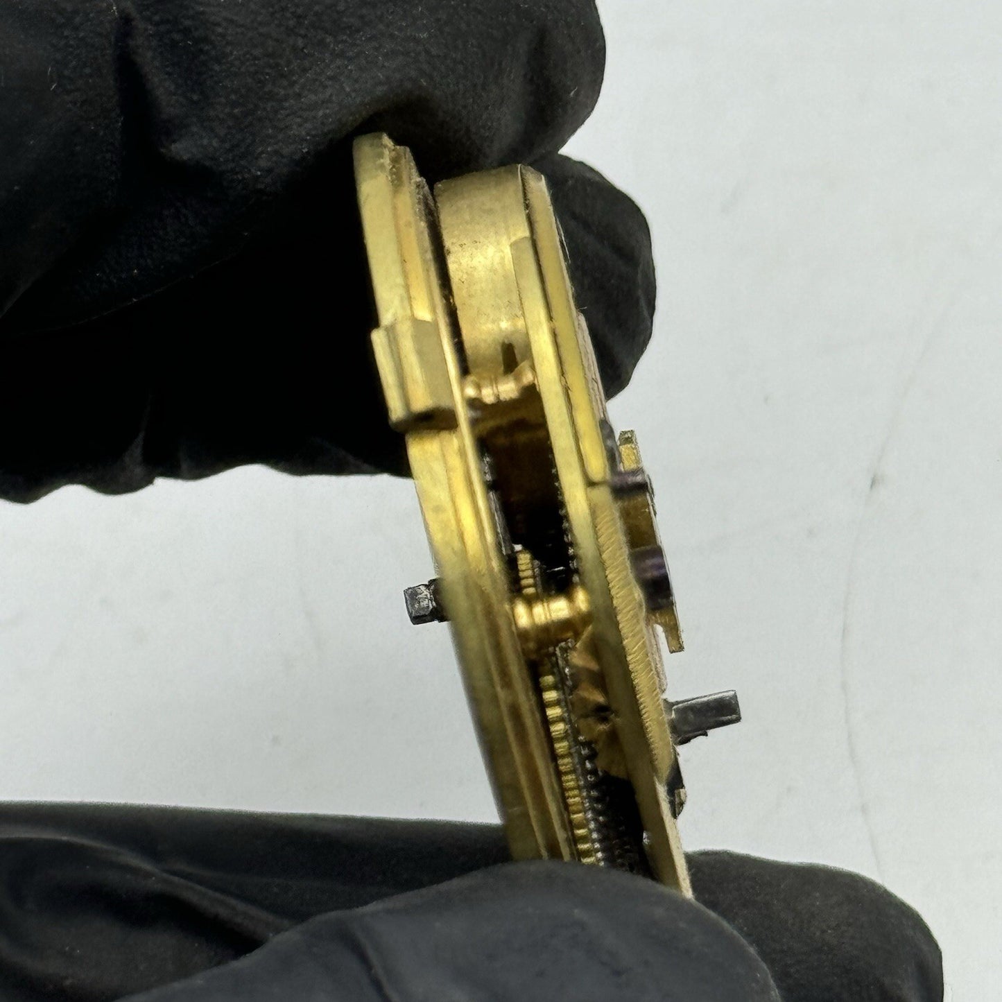 41.7mm J Medcalf Malden Road Antique Fusee Pocket Watch Movement FOR PARTS