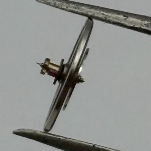 Smith 8 3/4''' Balance Wheel Complete And Spring  LYSP 1246 Watch Movement Parts