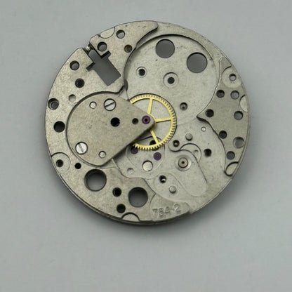 Tissot 784-2 Watch Movement Main Plate Manual Wind Vintage Swiss Parts 25.9mm