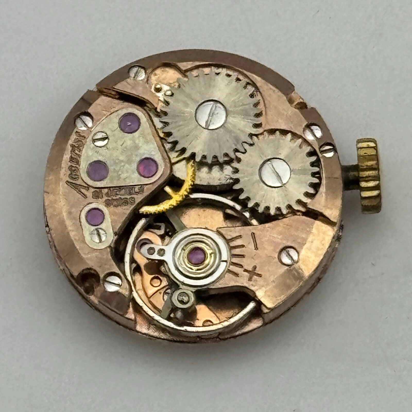 15.5mm Running ETA 2412 Accurist Manual Wind Swiss Ladies Watch Movement PARTS