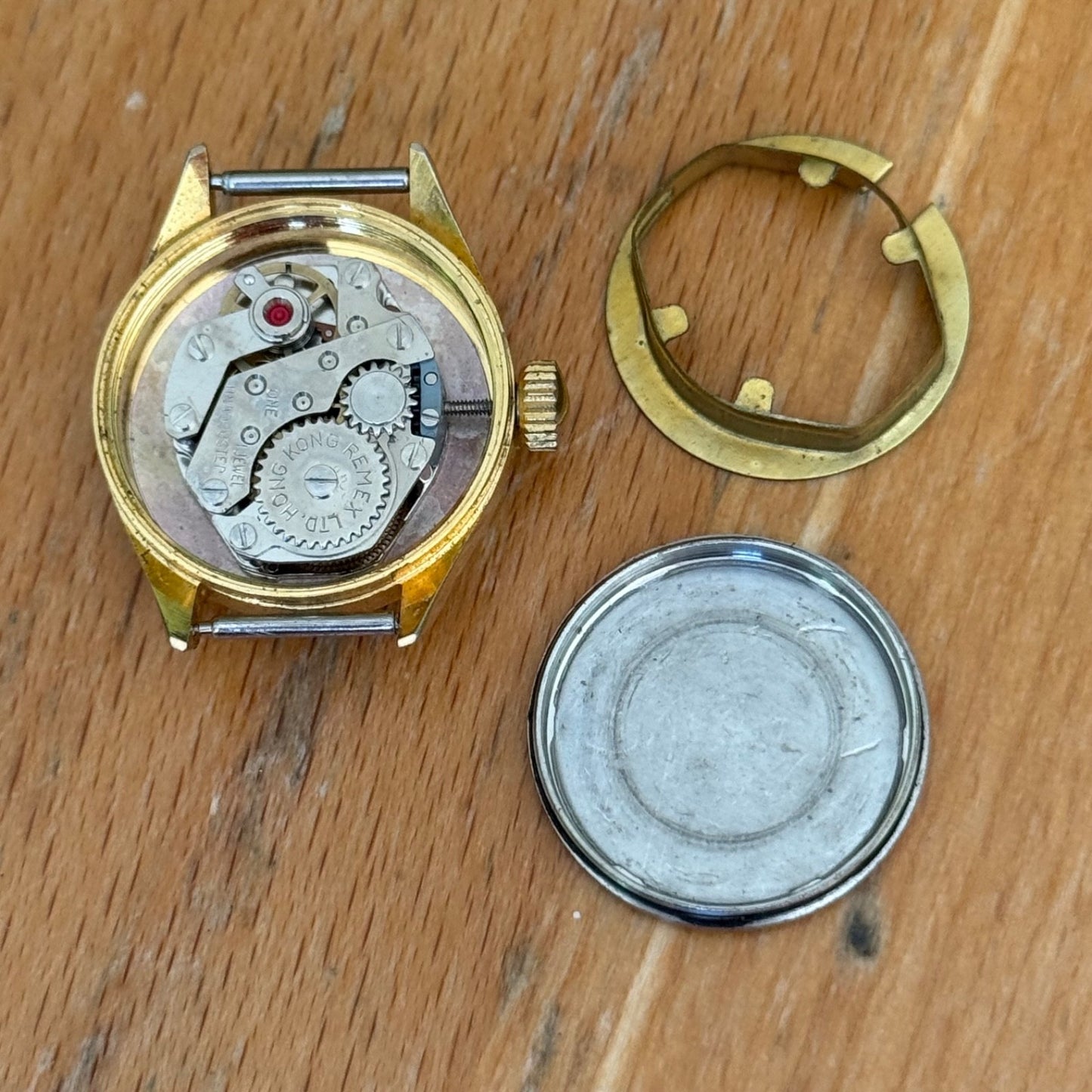 23mm Vintage Services Purple Dial Remex 65 Hong Kong Manual Watch PARTS / REPAIR