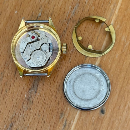 23mm Vintage Services Purple Dial Remex 65 Hong Kong Manual Watch PARTS / REPAIR