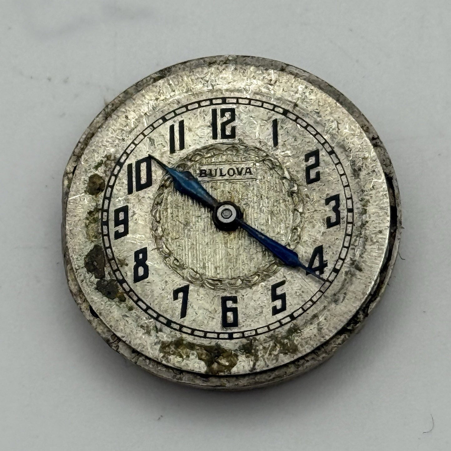 23.7mm Vintage Bulova 10A Manual Wind Swiss Watch Movement PARTS REPAIR SPARES