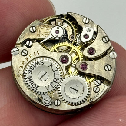 22mm Vertex Revue Balance Ok Sub Seconds 15 Jewels Trench Watch Movement PARTS