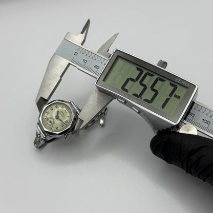 25mm Vintage Ingersoll Dot Sub Seconds Art Deco Bracelet Manual Watch PARTS