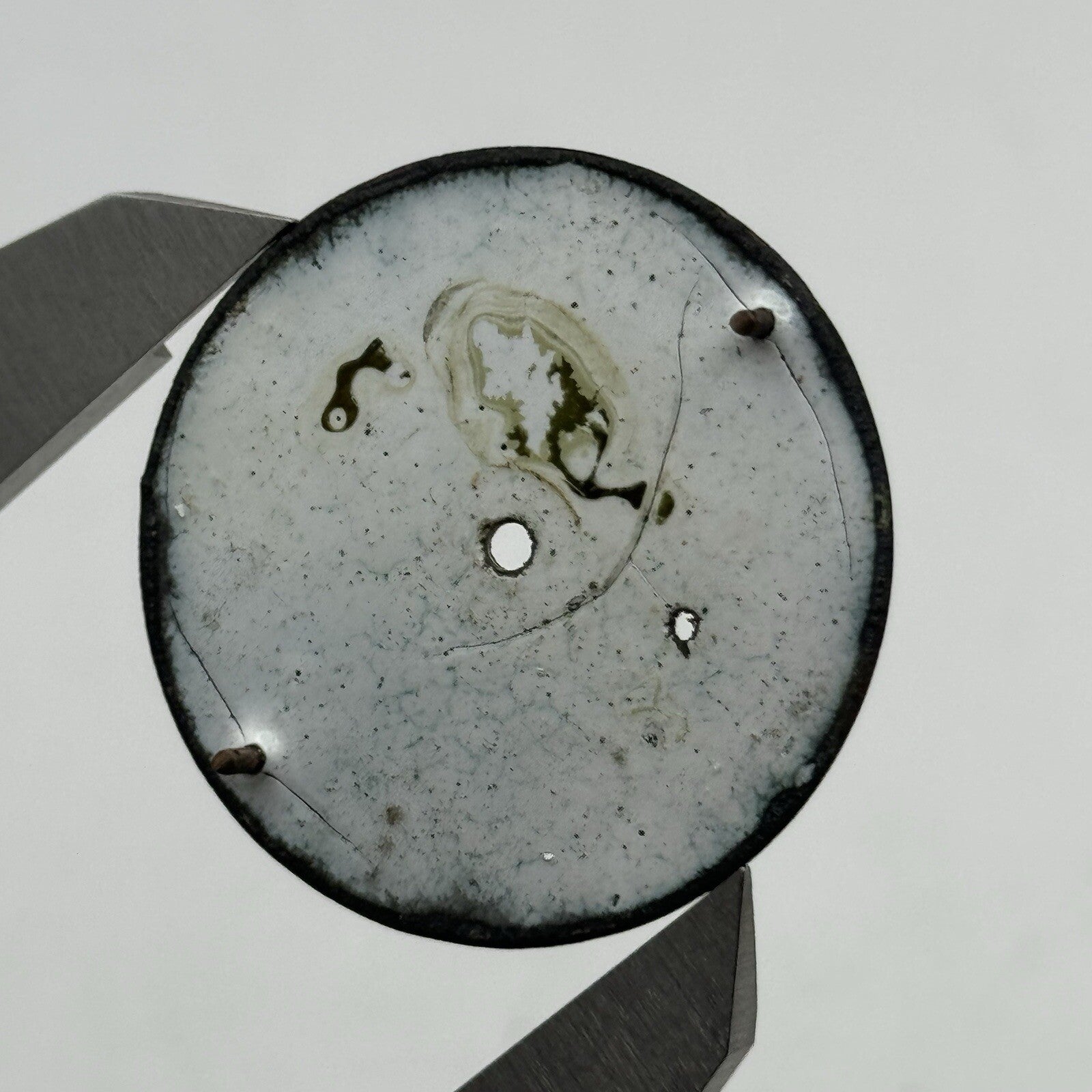 36.2mm Beautiful Patterned Dial Cylinder Pocket Watch Movement FOR PARTS
