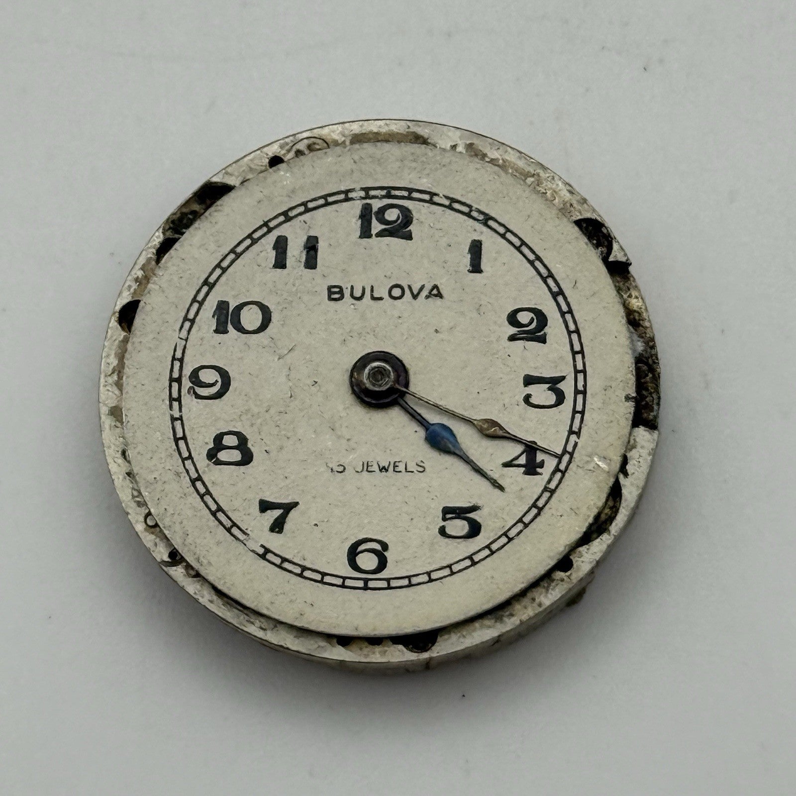 23.7mm Rare Vintage Bulova 23 Manual Wind Swiss Watch Movement PARTS REPAIR