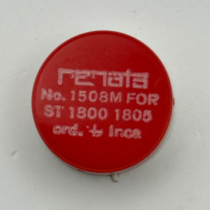 ST 1800 1805 Balance Wheel Complete And Spring Ord + Inca 1508 M Watch Parts NOS