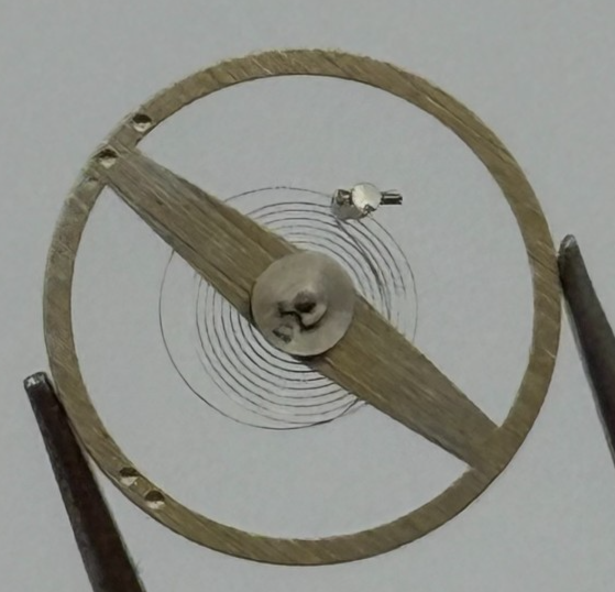 ST 1686 1786 Balance Wheel Complete And Spring 1115 M Watch Movement Parts