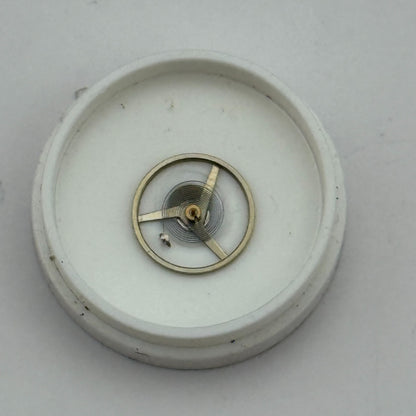 FHF 34-21 Balance Wheel Complete And Spring Inca 1640 M Watch Movement Parts NOS