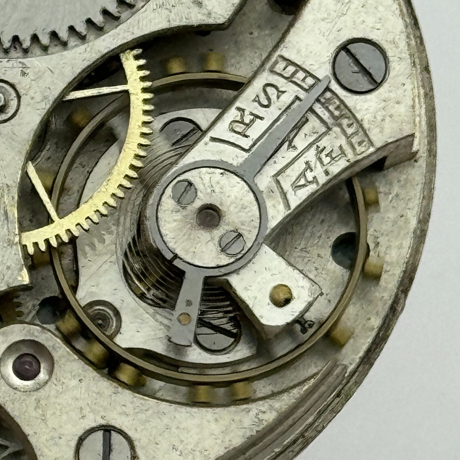 43mm Hunter 15 Jewels Swiss Balance Ok Pocket Watch Movement PARTS REPAIR