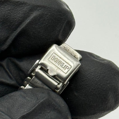 23mm Vintage Timex Cinderella Bonklip Bracelet Manual Wind Watch PARTS / REPAIR