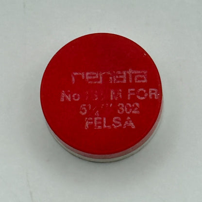 Felsa 302 Balance Wheel Complete And Spring 6 1/4''' 181 M Watch Movement Parts 