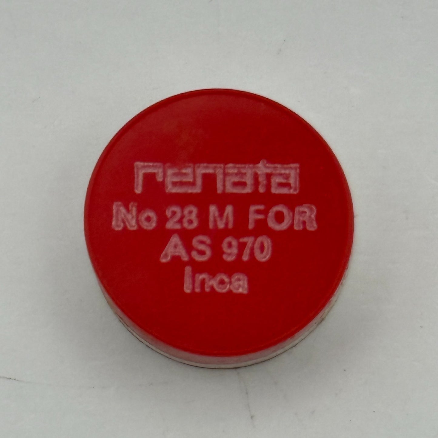 AS 970 Balance Wheel Complete And Spring 28 M Watch Movement Parts NOS