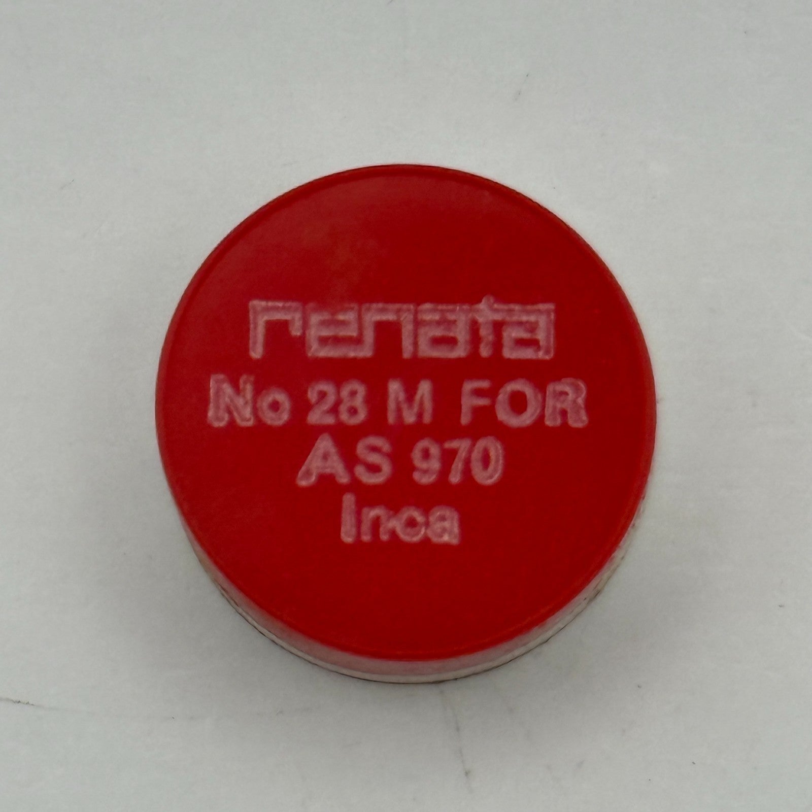 AS 970 Balance Wheel Complete And Spring 28 M Watch Movement Parts NOS