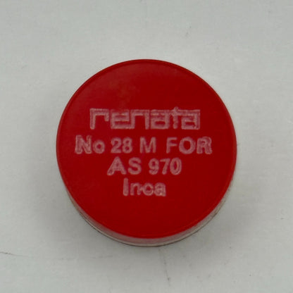 AS 970 Balance Wheel Complete And Spring 28 M Watch Movement Parts NOS