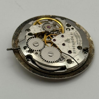 ETA 2750 Watch Movement Cyma By Synchron Manual Wind Vintage Parts Repair 25.4mm