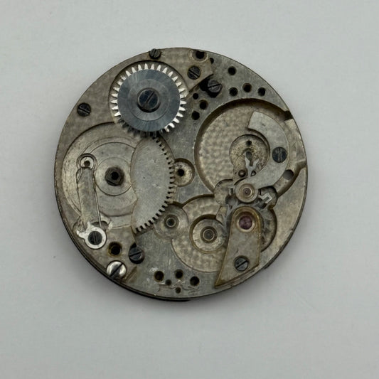 Patent 51482 Watch Movement Manual Wind Vintage Incomplete Parts Repair 24.8mm