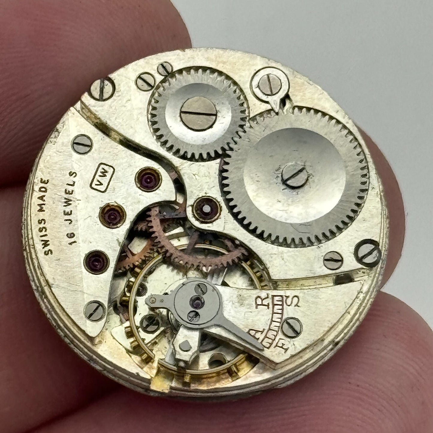 25.3mm Vertex Revue VW High Grade Manual Wind Swiss Watch Movement PARTS SPARES