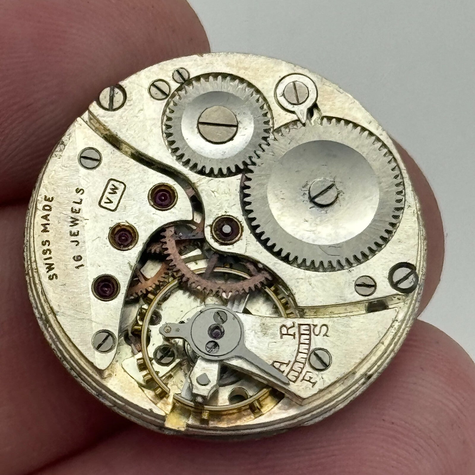 25.3mm Vertex Revue VW High Grade Manual Wind Swiss Watch Movement PARTS SPARES