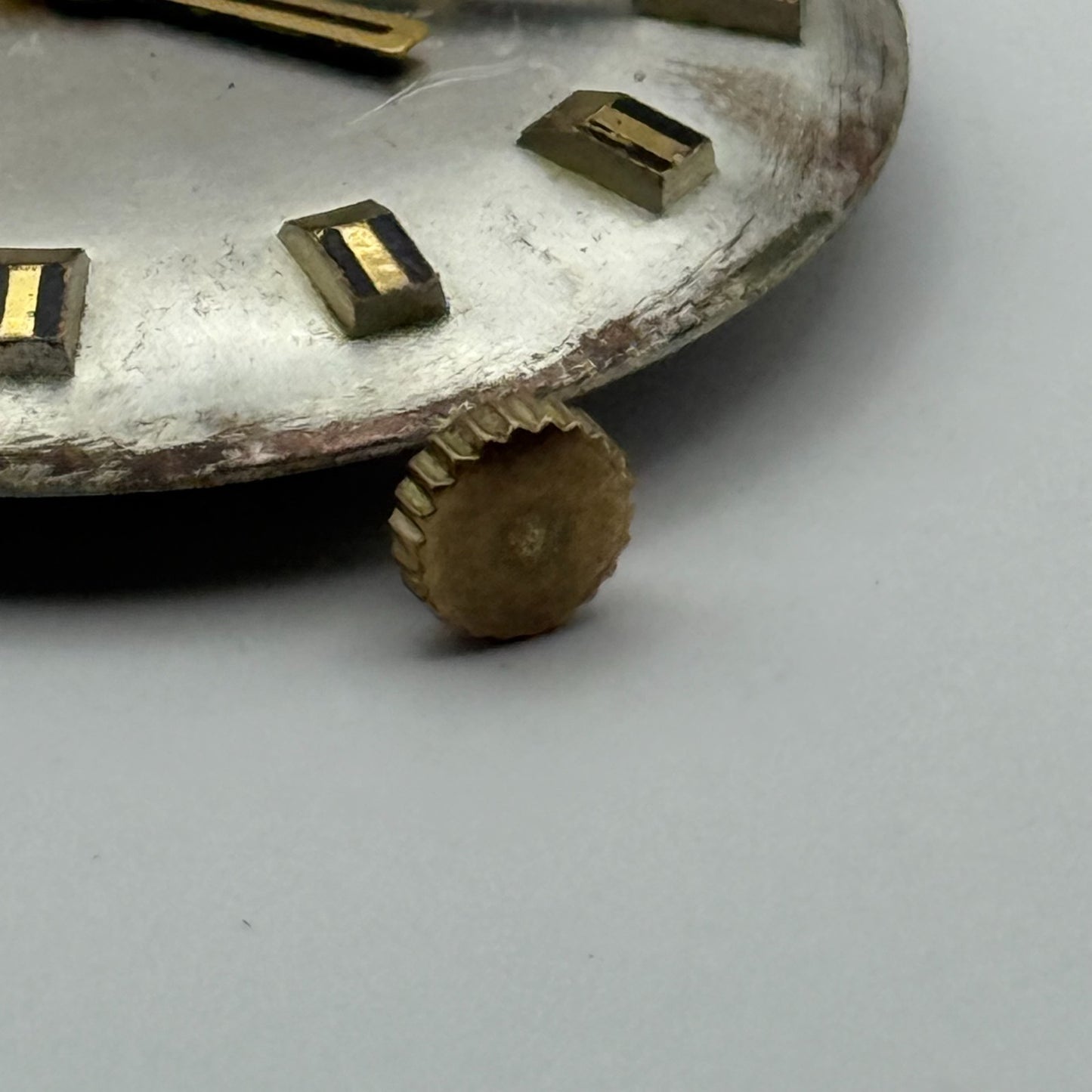ETA 2750 Mystery Dial Watch Movement Running Manual Wind Vintage Parts 25.9mm