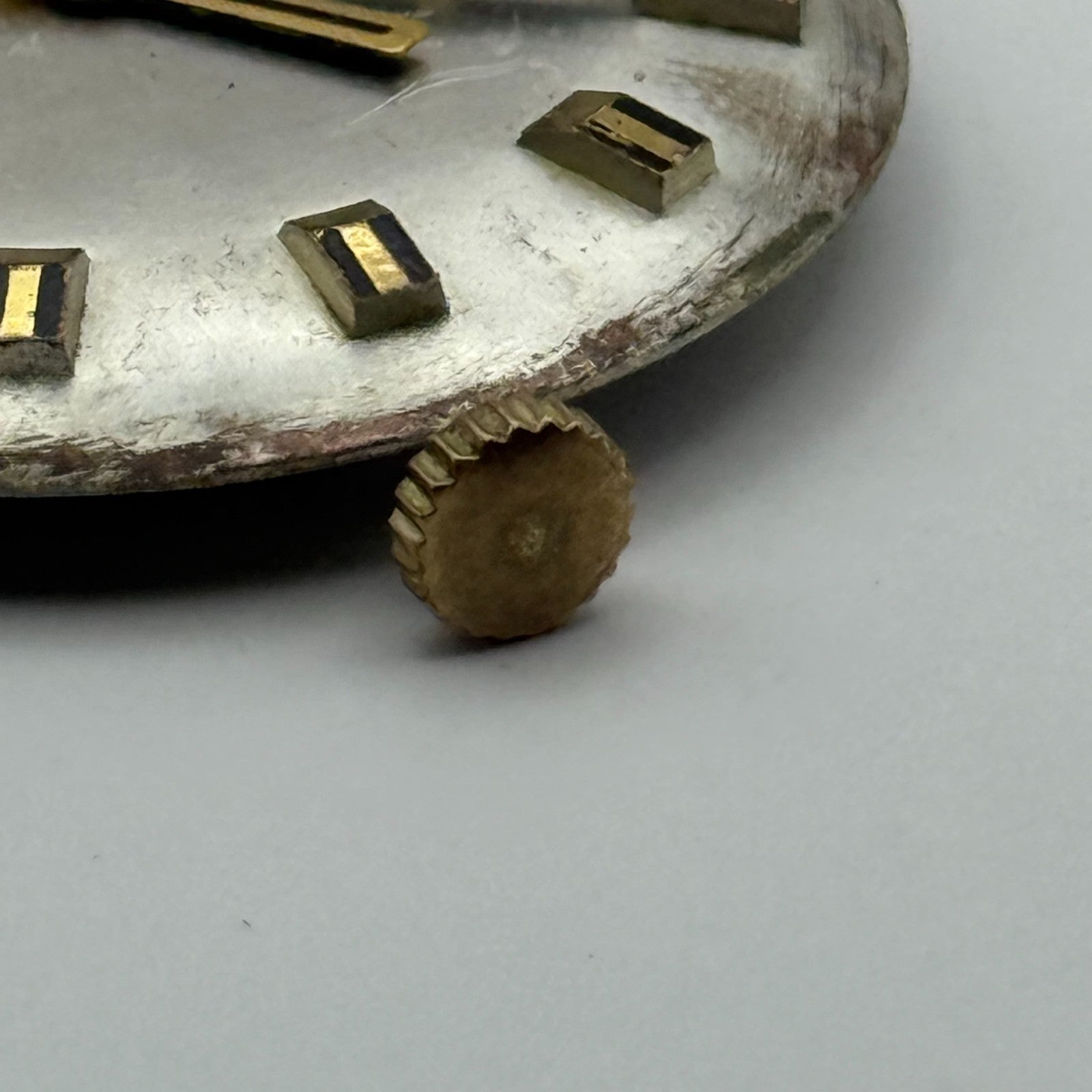 ETA 2750 Mystery Dial Watch Movement Running Manual Wind Vintage Parts 25.9mm