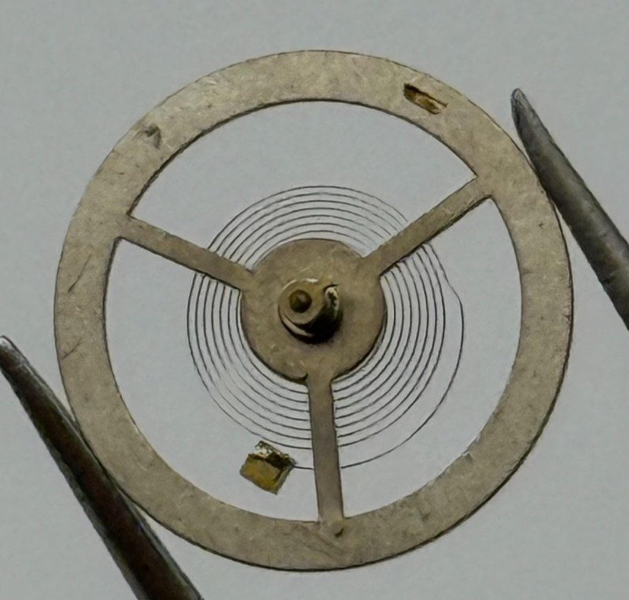 EB 8800 Balance Wheel Complete And Spring  10’’’ 1809 Watch Movement Parts NOS