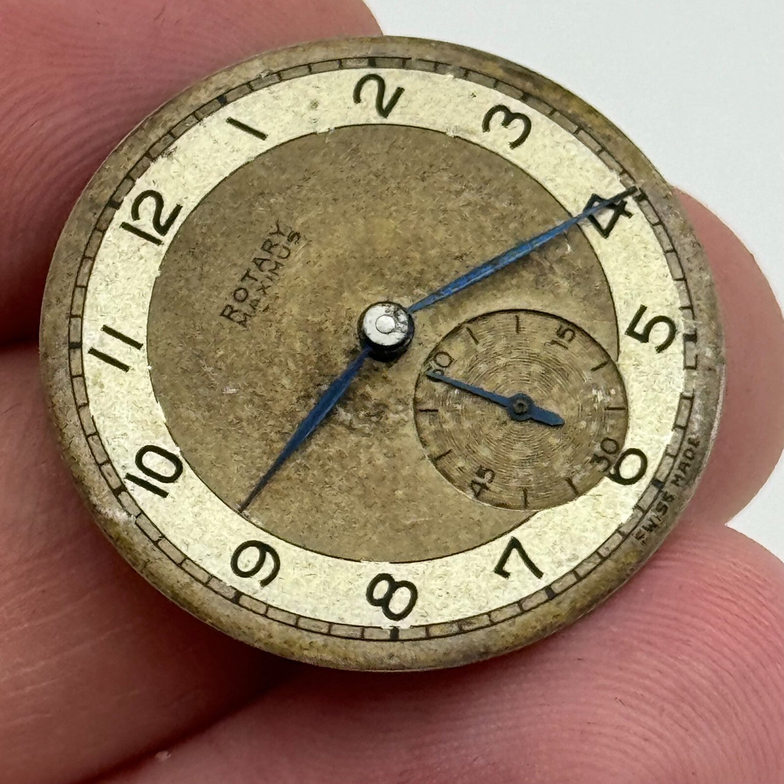 23.1mm Rotary Maximus Vertex Revue 76 Manual Wind Watch Movement Vintage PARTS