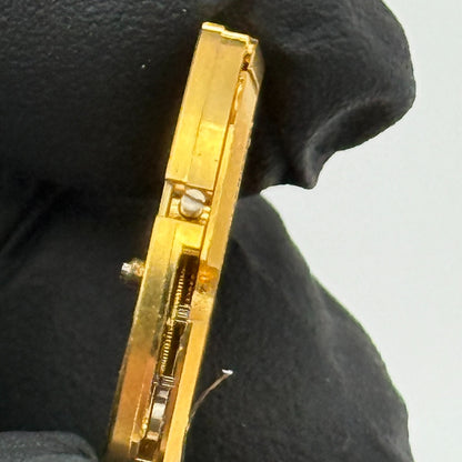 Peseux P 7046 Watch Movement Manual Wind Vintage 17 Jewels Swiss Parts 23.6mm