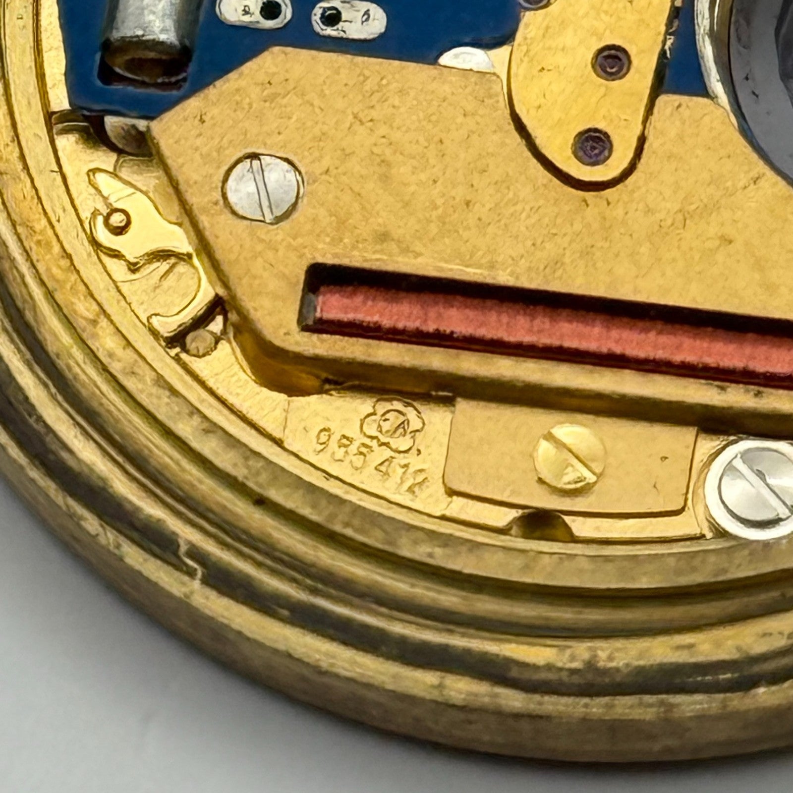 ETA 955.412 Quartz Watch Movement Rotary Elite Date Vintage Parts Repair 30.9mm