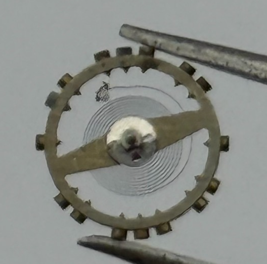 AS 976 1012 Balance Wheel Complete And Spring  532 M Watch Movement Parts NOS